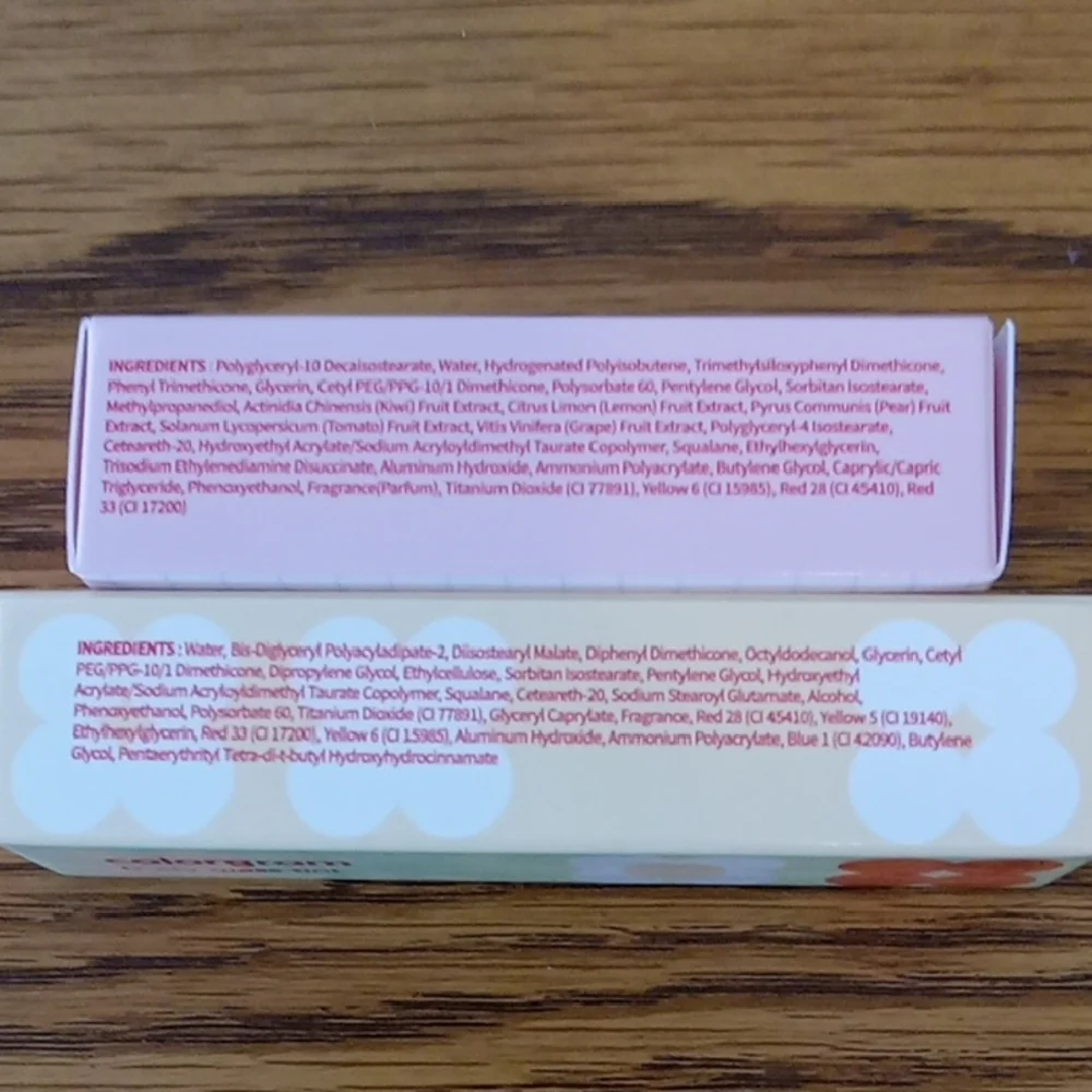 2 Colorgram Juicy Drop Stain and Fruity Glass Stain Korean